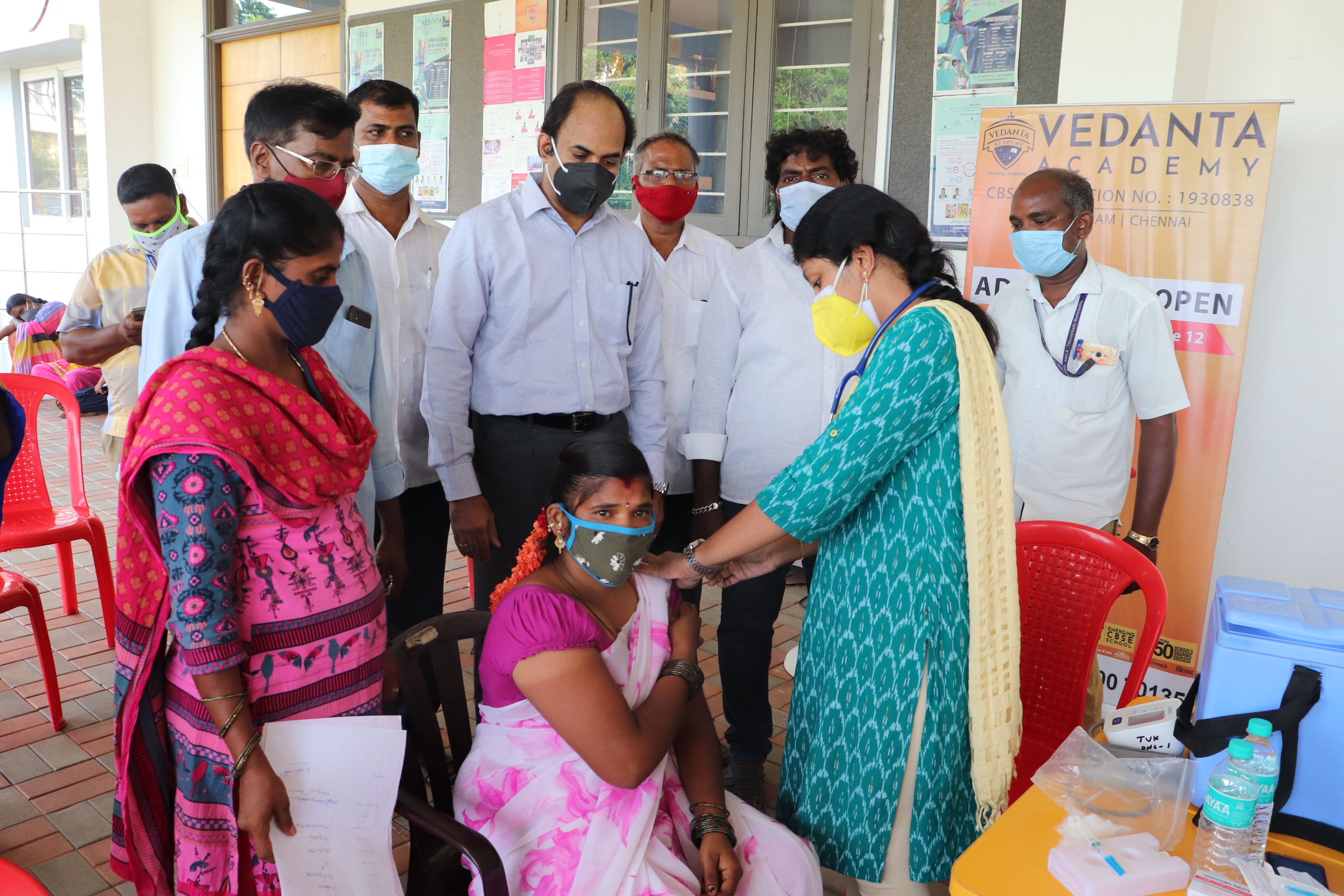 Free COVID-19 Vaccination camp held at Vedanta