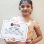 Velammal student enters India Book of Records