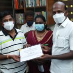 Receives certificate of appreciation