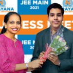 Narayana School student tops in JEE Mains Result