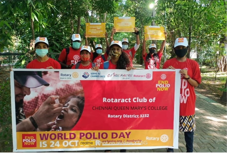 Awareness campaign on World Polio Day