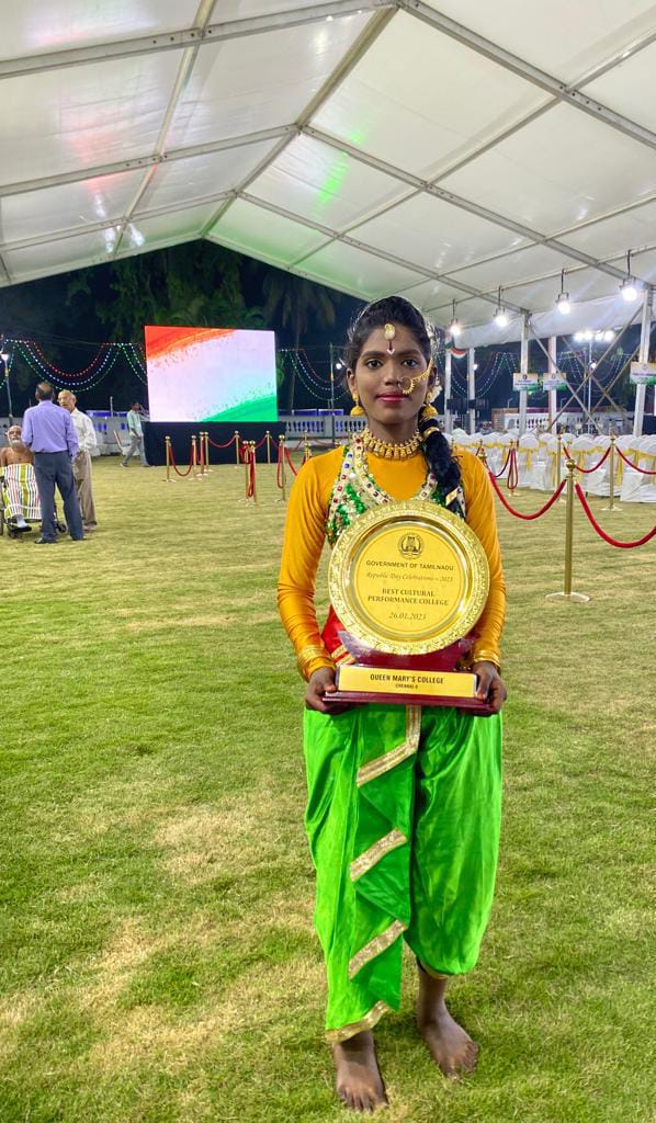 Neighbourhood resident performs in Republic day cultural programme