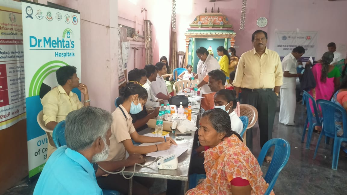 Equitas conducts Multi Speciality Health Camp