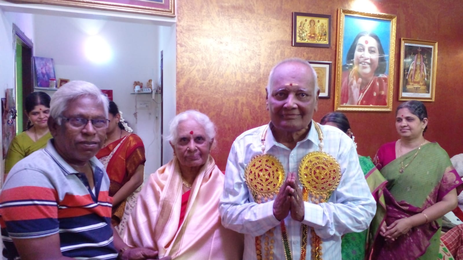 Celebration of 64th Wedding anniversary