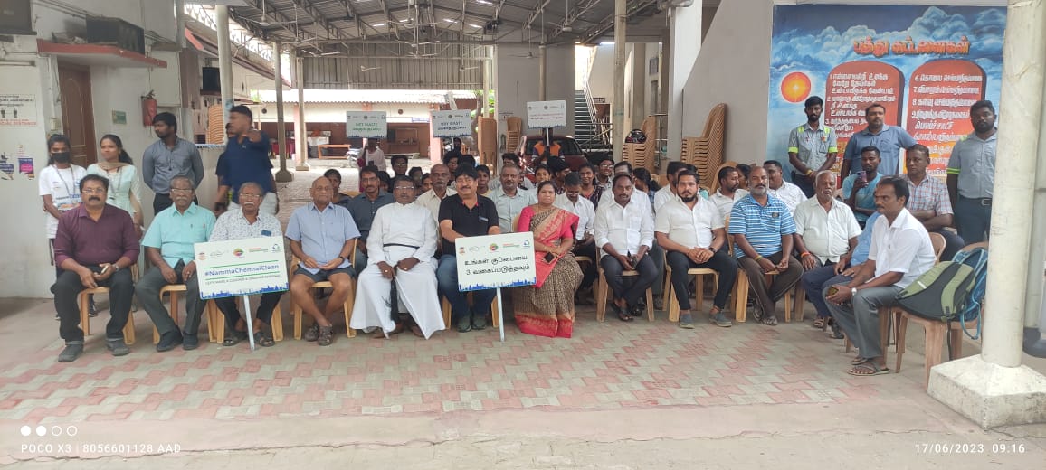 Awareness campaign on segregation of waste