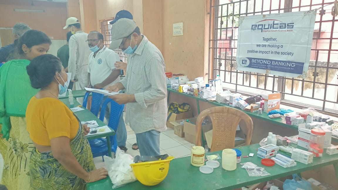 Equitas organises Multi Speciality Camp