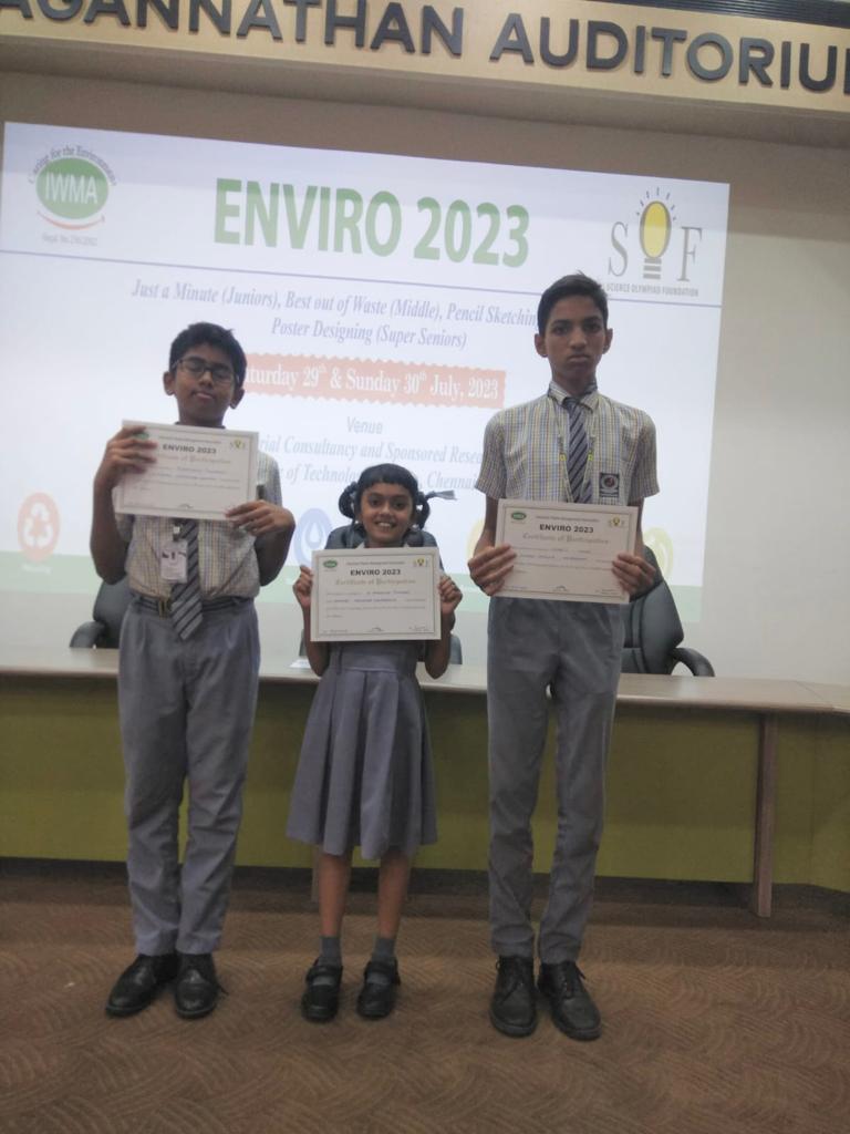 Students participates in Enviro 2023