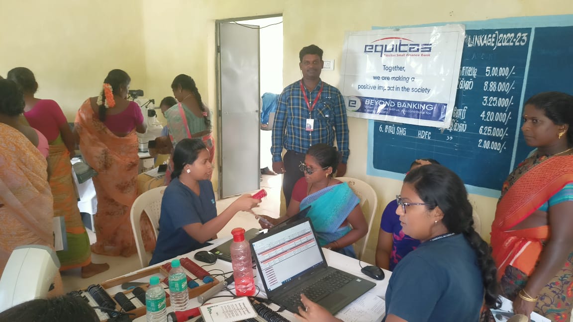 Equitas conducts Multi Speciality Health Camp