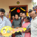 Inauguration of the houses for Irulas community