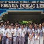 On the occasion of National Library Day (Aug.12), students from Velammal Vidyalaya, Karambakkam embarked on a meaningful educational journey to Connemara Public Library, one of the oldest and most esteemed libraries in the country. The visit was aimed to instill a love for reading and learning among the young minds. The library, with its impressive collection of rare books, historical manuscripts, and contemporary literature, left the students in awe and sparked their interest in diverse fields of knowledge.