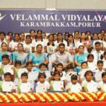 Toppers Felicitated at Velammal Vidyalaya