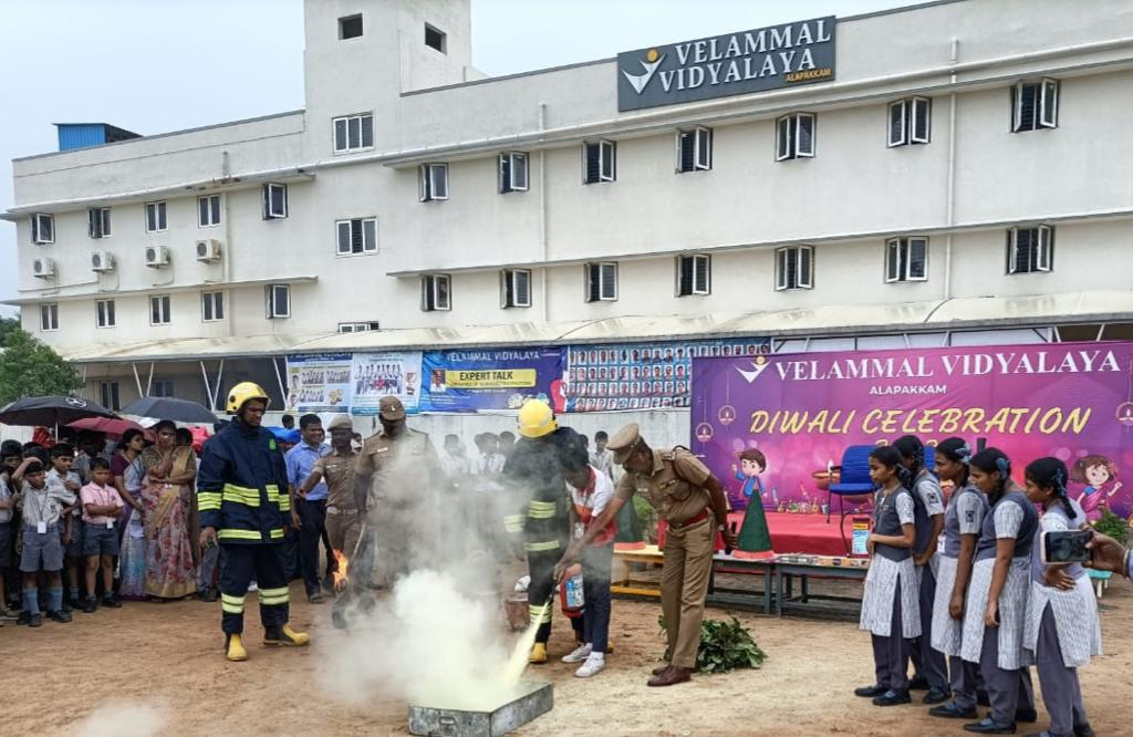 Fire demonstration and awareness programme