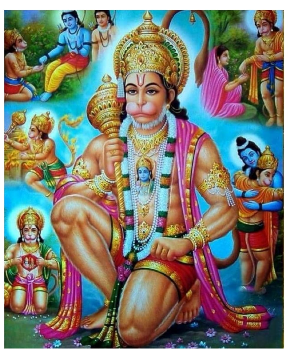 Shri Hanuman Jayanti on Jan.10 Article By: S. Vijayakumari, Retd. Educationist, Virugambakkam.