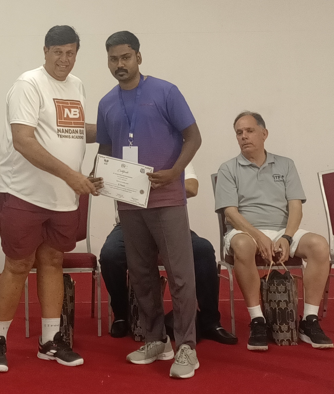 Tennis Coach participates in National Coaches Workshop