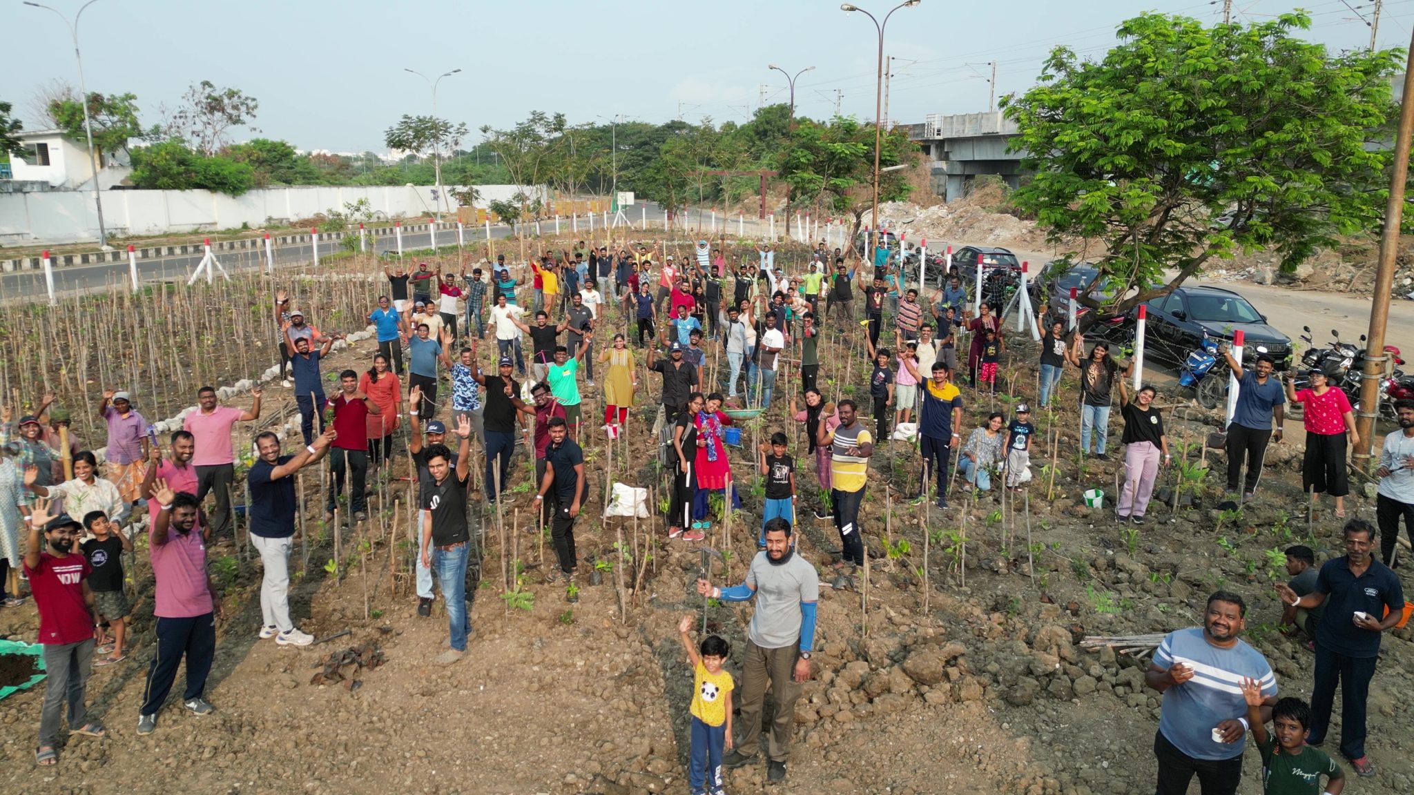 Thuvakkam to plant 3850 saplings ahead of the Madras Day 2024 PORUR