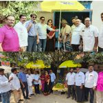 Lions club distributes umbrellas